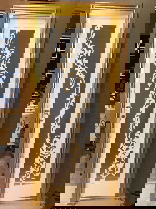 طرح طراحی درب پنل mdf دکور s - mdf door panel design decor s2 - برای دستگاه CNC چوب و لیزر (سی ان سی)