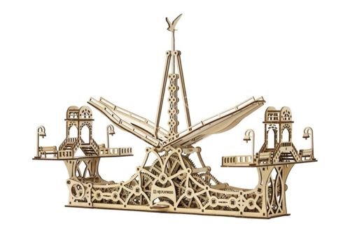 طرح طراحی پل مکانیکی برای برش لیزر - mechanical bridge drawing for laser cutting ve - برای دستگاه CNC چوب و لیزر (سی ان سی)