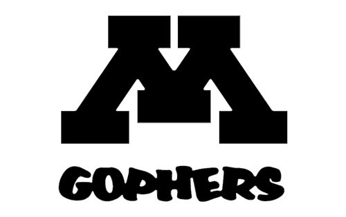 طرح لوگوی مینه‌سوتا گوفر - minnesota gopher logo - برای دستگاه CNC چوب و لیزر (سی ان سی)