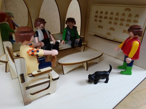 طرح خانه مدرن خانه عروسک چوبی اسباب بازی برای کودکان - modern house wooden doll house 3mm toys for children - برای دستگاه CNC چوب و لیزر (سی ان سی)