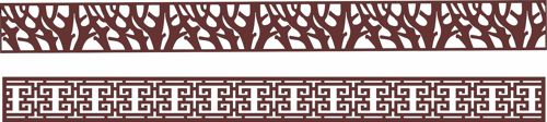 طرح پارتیشن مدرن حریم خصوصی داخلی جالی پنل - modern privacy partition indoor jali panel - برای دستگاه CNC چوب و لیزر (سی ان سی)