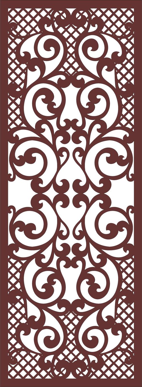 طرح پارتیشن مدرن حریم خصوصی داخلی پانل مشبک برای برش لیزری شیشه - modern privacy partition indoor lattice panel for laser cut ve - برای دستگاه CNC چوب و لیزر (سی ان سی)
