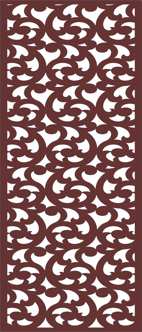 طرح پارتیشن مدرن حریم خصوصی داخلی پنل برای برش لیزر - modern privacy partition indoor panel for laser cutting - برای دستگاه CNC چوب و لیزر (سی ان سی)
