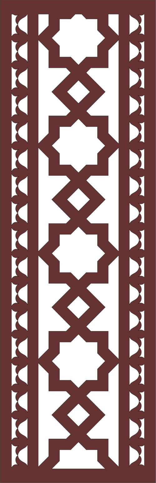 طرح پارتیشن مدرن حریم خصوصی داخلی پانل صفحه جداکننده برای برش لیزری شیشه - modern privacy partition indoor panels screen divider for laser cut ve - برای دستگاه CNC چوب و لیزر (سی ان سی)