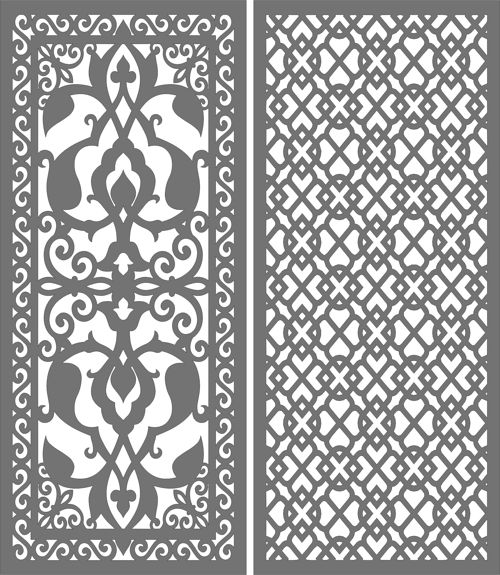 طرح modern-privacy-partition-indoor-panels-screen-room-divider-seamless-design-for-laser-cutting