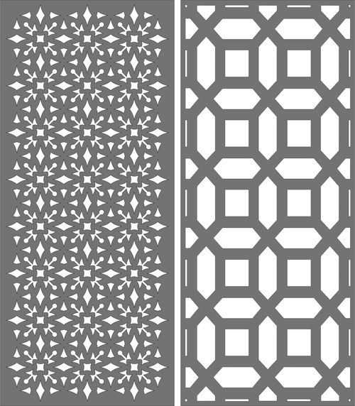 طرح الگوی طراحی جداکننده اتاق مدرن برای برش لیزری - modern room dividers pattern design for laser cut ve - برای دستگاه CNC چوب و لیزر (سی ان سی)