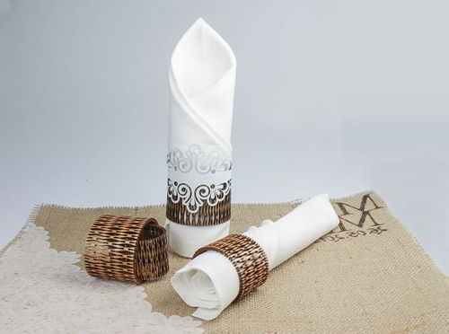 طرح جا حلقه دستمال برش لیزری - napkin ring holder laser cutting ve - برای دستگاه CNC چوب و لیزر (سی ان سی)