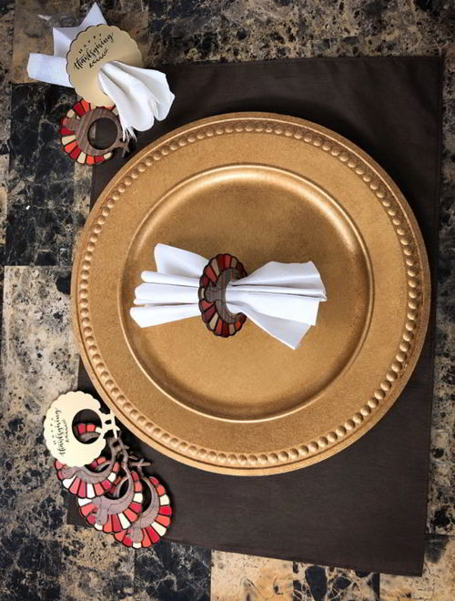 طرح ماکت حلقه دستمال برش لیزری - napkin ring mockup laser cutting ve - برای دستگاه CNC چوب و لیزر (سی ان سی)