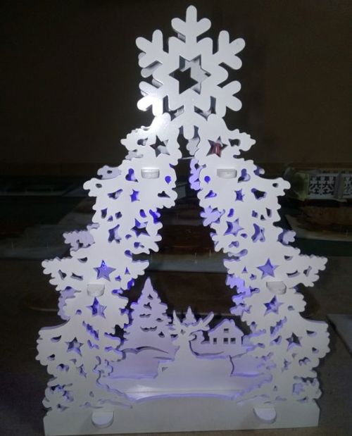 طرح نقاشی‌های درخت سال نو برای برش لیزری (7) - new years tree drawingsfor laser cut ve - برای دستگاه CNC چوب و لیزر (سی ان سی)