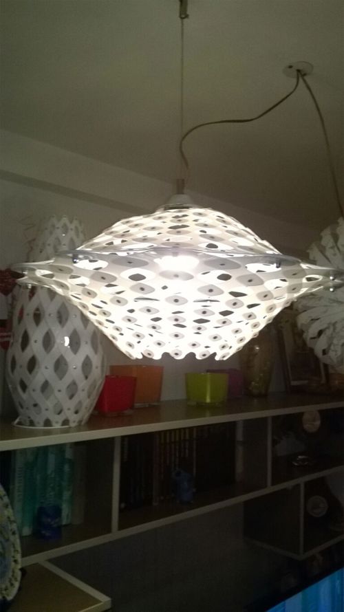طرح آباژور nlo mm acril layout for laser cut - nlo lampshade 1 mm acril layout for laser cutting - برای دستگاه CNC چوب و لیزر (سی ان سی)