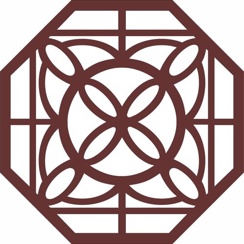 طرح الگوی جلی درز جداکننده هشت‌ضلعی برای برش لیزری - octagonal divider seamless jali pattern design for laser cutting - برای دستگاه CNC چوب و لیزر (سی ان سی)