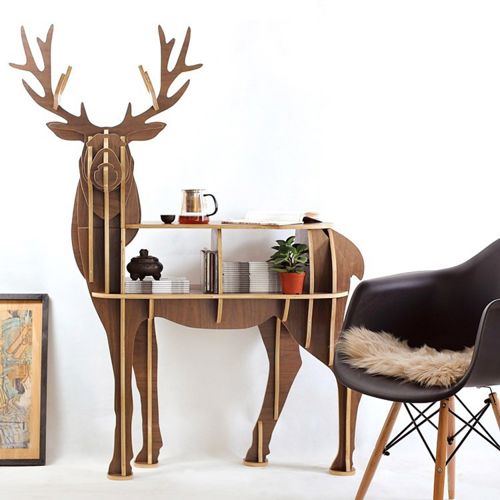 طرح اولن دییر v - olen deer v11 - برای دستگاه CNC چوب و لیزر (سی ان سی)
