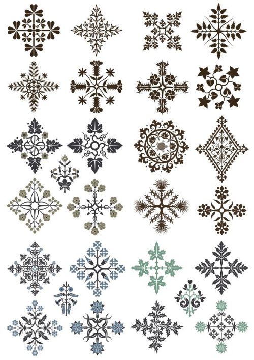طرح الگوهای گل دار تزئینی طراحی - ornamental floral patterns design ve - برای دستگاه CNC چوب و لیزر (سی ان سی)