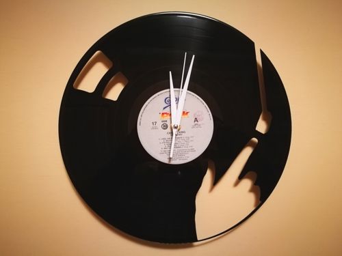 طرح صفحه گراف ساعت ال پی ال سی دی - orologio vinile disco lp clock - برای دستگاه CNC چوب و لیزر (سی ان سی)