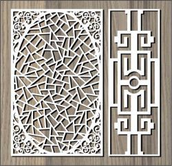 طرح الگوی بیضی برای برش لیزر cnc - oval pattern for laser cut cnc - برای دستگاه CNC چوب و لیزر (سی ان سی)