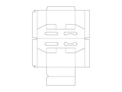 طرح بسته جعبه - package box - برای دستگاه CNC چوب و لیزر (سی ان سی)