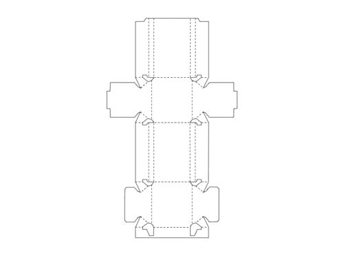 طرح جعبه بسته‌بندی - packing box 2 - برای دستگاه CNC چوب و لیزر (سی ان سی)