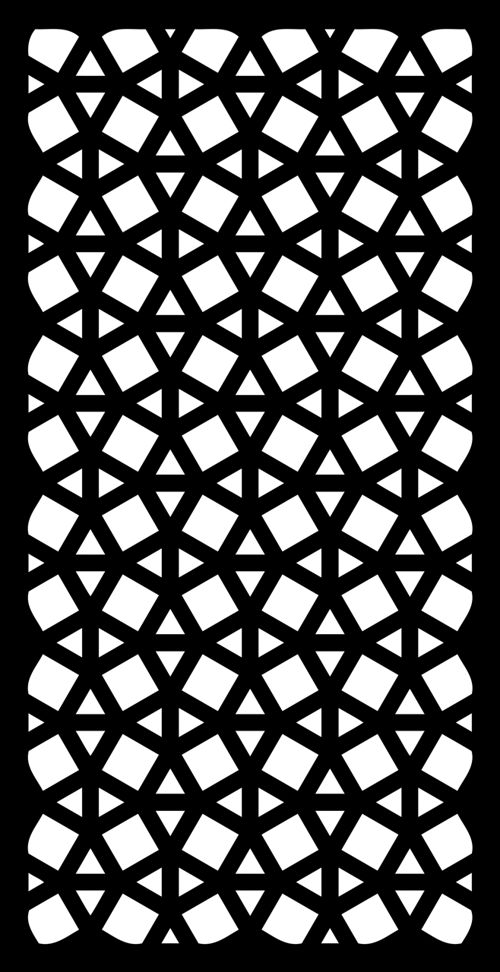 طرح پنل دکور مستطیل 00 8 - panel decor rectangle 0018 - برای دستگاه CNC چوب و لیزر (سی ان سی)