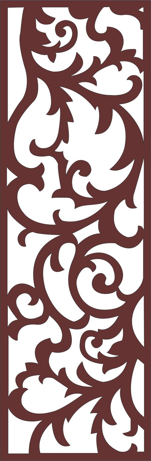 طرح پنل جالی جداکننده اتاق برای برش لیزری - panel jali room divider for laser cut ve - برای دستگاه CNC چوب و لیزر (سی ان سی)