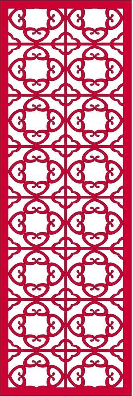 طرح پنل الگوی - panel pattern - برای دستگاه CNC چوب و لیزر (سی ان سی)