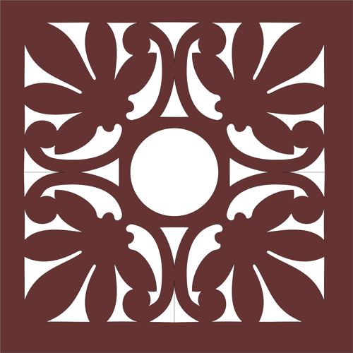 طرح الگوی جداکننده اتاق پنل درز برای برش لیزری - panel room divider seamless grill pattern for laser cut ve - برای دستگاه CNC چوب و لیزر (سی ان سی)