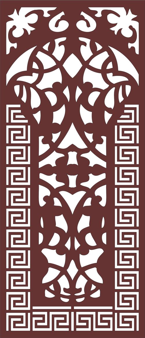 طرح پانل صفحه اتاق جداکننده الگوهای برای برش لیزری - panels screen room divider patterns for laser cut ve - برای دستگاه CNC چوب و لیزر (سی ان سی)