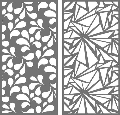 طرح partition-indoor-panel-screen-room-divider-patterns-for-laser-cutiing-ve