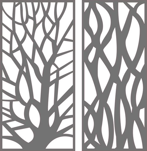طرح partition-indoor-panel-screen-room-divider-seamless-design-patterns-cnc-laser-cutting