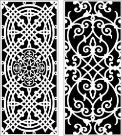 طرح پارتیشن سپتوم نیزه برای برش لیزر cnc - partition septum spear for laser cut cnc ve - برای دستگاه CNC چوب و لیزر (سی ان سی)