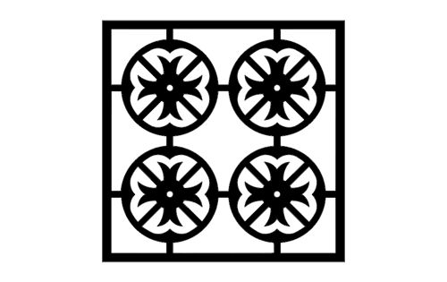 طرح الگوی e - pattern 1e - برای دستگاه CNC چوب و لیزر (سی ان سی)