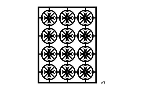 طرح الگوی g - pattern 1g - برای دستگاه CNC چوب و لیزر (سی ان سی)