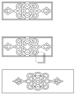 طرح الگوی طراحی دکور - pattern design decor 45 - برای دستگاه CNC چوب و لیزر (سی ان سی)