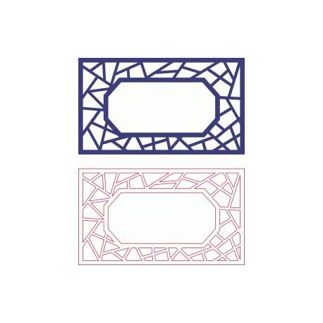 طرح الگو طرح دو بعدی - pattern designs 2d 127 - برای دستگاه CNC چوب و لیزر (سی ان سی)