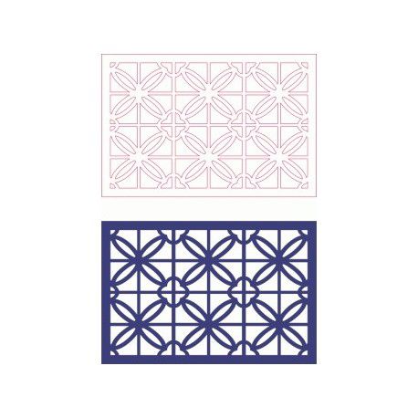 طرح الگو طرح دو بعدی - pattern designs 2d 143 - برای دستگاه CNC چوب و لیزر (سی ان سی)