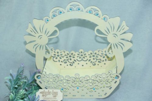 طرح دسته سبد برای برش لیزری - pattern handle basket for laser cut ve - برای دستگاه CNC چوب و لیزر (سی ان سی)