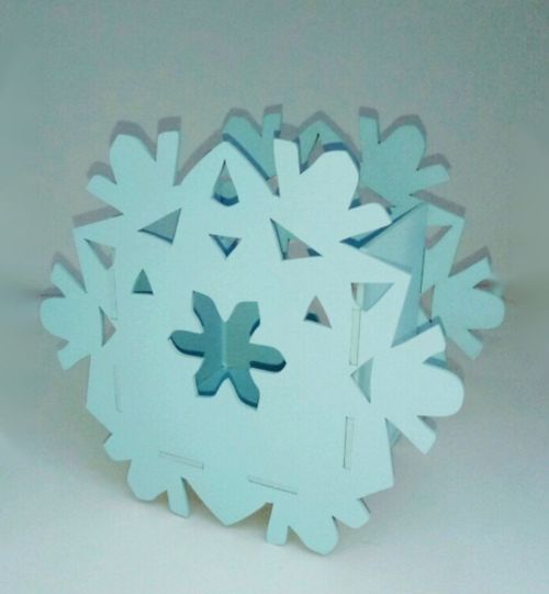 طرح جا مداد دانه برف نقاشی برای برش لیزری - pencil holder snowflake drawing for laser cutting ve - برای دستگاه CNC چوب و لیزر (سی ان سی)