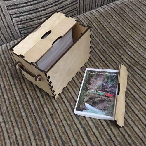 طرح جعبه آلبوم عکس برای برش لیزری - photo album box for laser cutting - برای دستگاه CNC چوب و لیزر (سی ان سی)