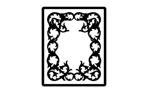 طرح قاب عکس - photo frame - برای دستگاه CNC چوب و لیزر (سی ان سی)