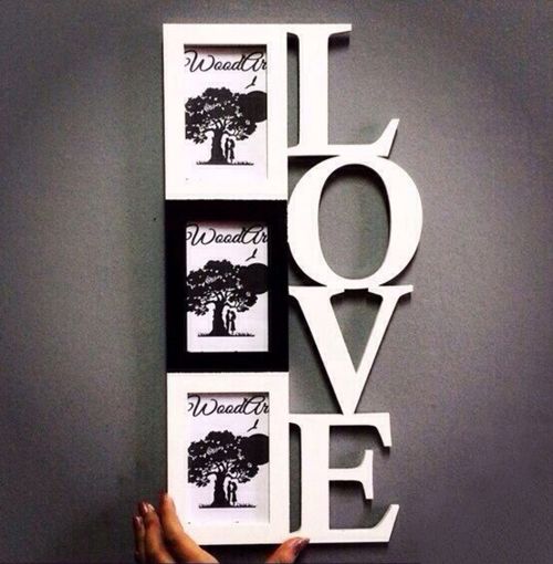 طرح قاب عکس عشق عشق برای برش لیزری - photo frame love love for laser cut ve - برای دستگاه CNC چوب و لیزر (سی ان سی)