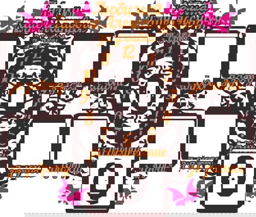 طرح قاب عکس با ساعت و پروانه قالب برش لیزری - photo frame with clock and butterflies laser cut template ve - برای دستگاه CNC چوب و لیزر (سی ان سی)