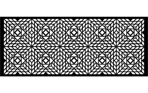 طرح جداکننده پیرامیت - piramit seperator - برای دستگاه CNC چوب و لیزر (سی ان سی)