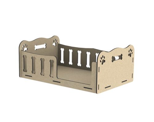 طرح جایی برای حیوان خانگی شما لیزری - place for your pet for laser cut - برای دستگاه CNC چوب و لیزر (سی ان سی)