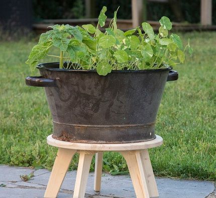 طرح چهارپایه گیاهی برای برش لیزری - plant stool for laser cutting - برای دستگاه CNC چوب و لیزر (سی ان سی)