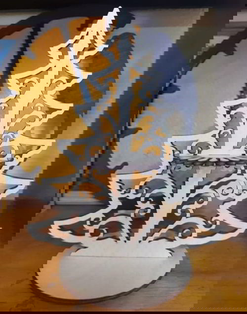 طرح تخته سه لا درخت کریسمس جا دستمال مرغ برش لیزری - plywood christmas tree napkin holder organizer laser cutting ve - برای دستگاه CNC چوب و لیزر (سی ان سی)