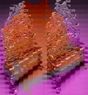 طرح تخته سه لا برش لیزری سبد - plywood laser cut basket - برای دستگاه CNC چوب و لیزر (سی ان سی)