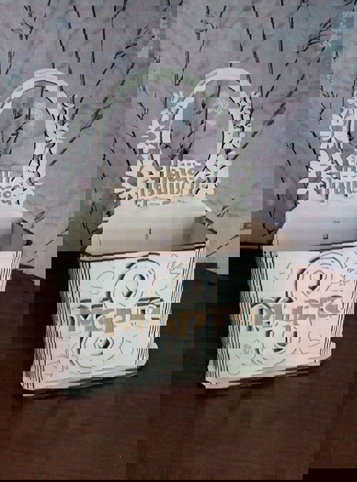 طرح جا مداد تخته چندلا هدیه برای مارس لیزری - plywood pencil holder gift for 8 march laser cut ve - برای دستگاه CNC چوب و لیزر (سی ان سی)