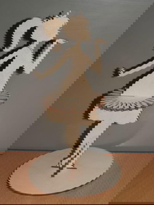 طرح تخته سه لا شاهزاده خانم جا دستمال کاغذی عروسک پایه دستمال کاغذی برش لیزری - plywood princess napkin holder doll tissue paper stand laser cutting ve - برای دستگاه CNC چوب و لیزر (سی ان سی)