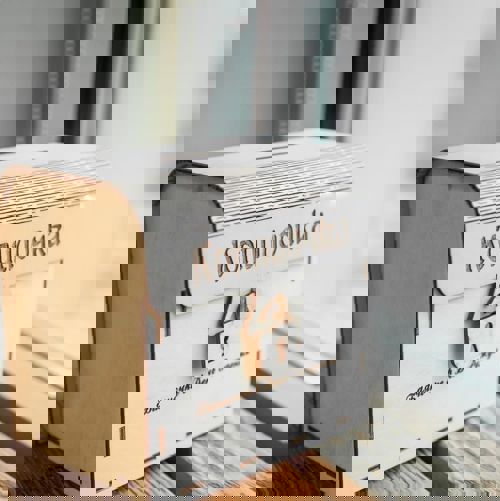 طرح تخته سه لا صندوقچه گنج قلک برش لیزری - plywood treasure chest piggy bank laser cut ve - برای دستگاه CNC چوب و لیزر (سی ان سی)