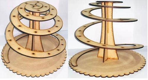 طرح پورتا هوپاهاپس - porta hupahups - برای دستگاه CNC چوب و لیزر (سی ان سی)