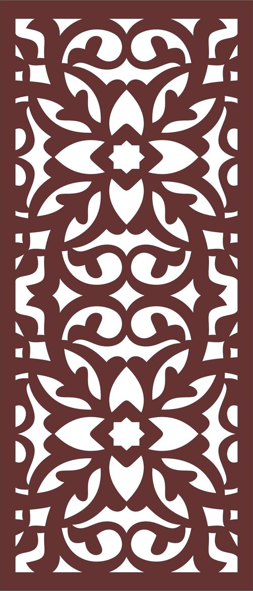 طرح privacy-partition-indoor-panel-screen-room-divider-seamless-design-pattern-for-laser-cut-ve